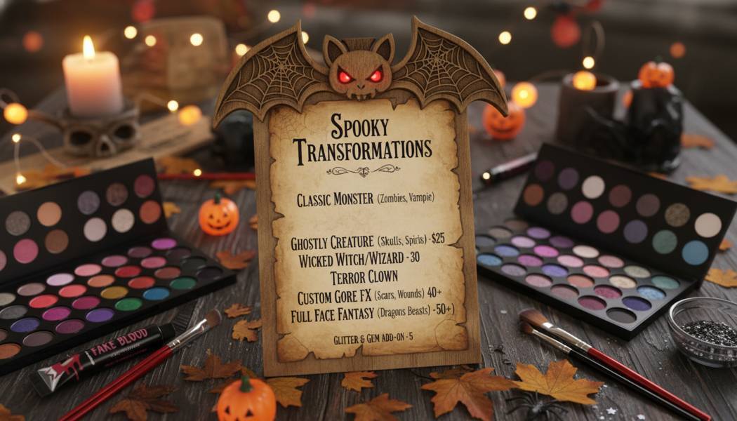 Dịch Vụ Vẽ Mặt Halloween. Ảnh 4